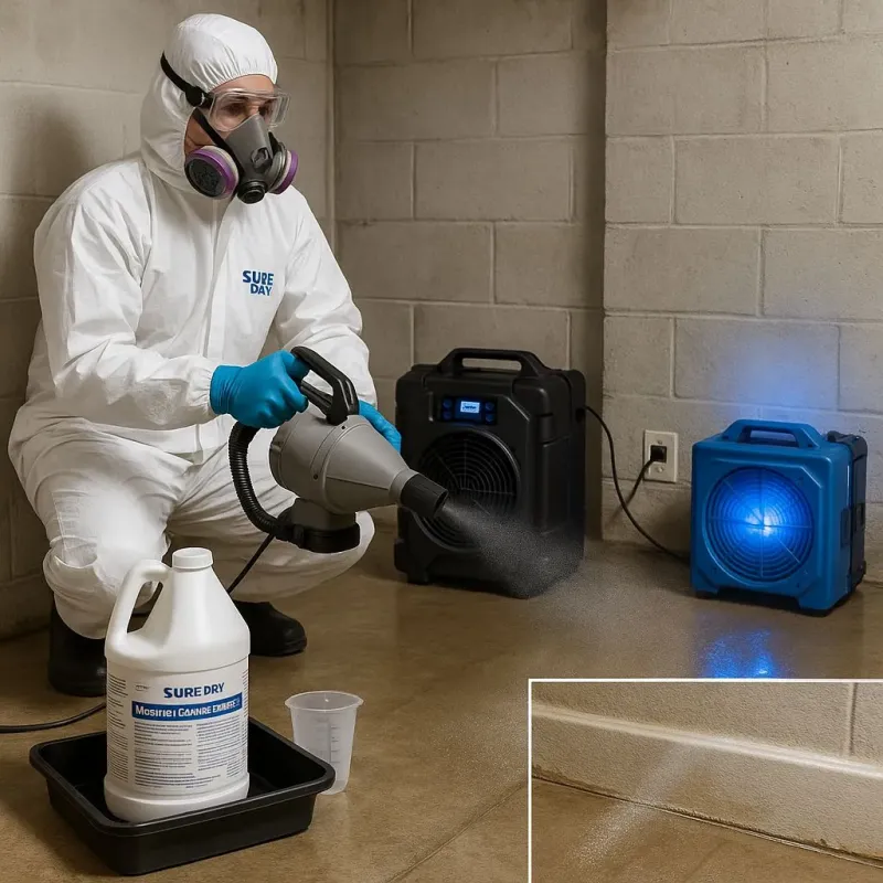Sanitization and Odor Removal process in Barnstable, MA